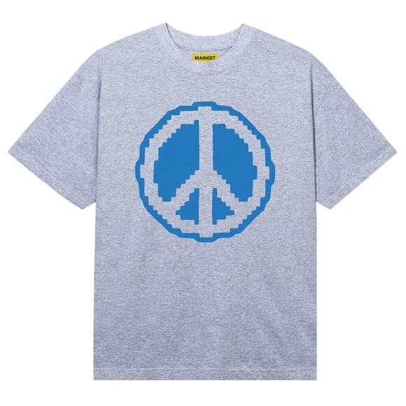 Market Studios Pixel Peace T-Shirt size XL - Picture 1 of 5